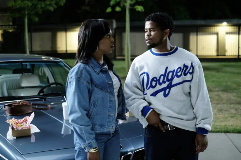 FX's The Drop: A Snowfall Saga -- "Click Pop" -- Season 1, Episode 1 (Airs Tuesday, September 8) -- Pictured: (l-r) Gail Bean as Wanda Bell, Isaiah John as Leon Simmons -- CR: Ray Mickshaw/FX