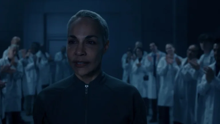 Amanda Brugel in "Dark Matter," now streaming on Apple TV.