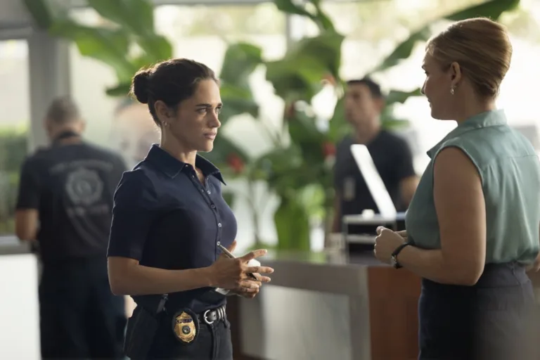 R.J. DECKER - “The Point of Us Breaking” - A reunion with an old prison acquaintance pulls R.J. into a string of daring bank heists as the fallout from Victor Ochoa’s death deepens. TUESDAY, SEPT. 15 (10:00-11:00 p.m. EDT) on ABC. (Disney/Dana Hawley) 
BEVIN BRU, TRACEY REYNOLDS
