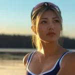 Miku Martineau as Teagan Tao in Netflix series Crew Girl