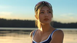 Miku Martineau as Teagan Tao in Netflix series Crew Girl