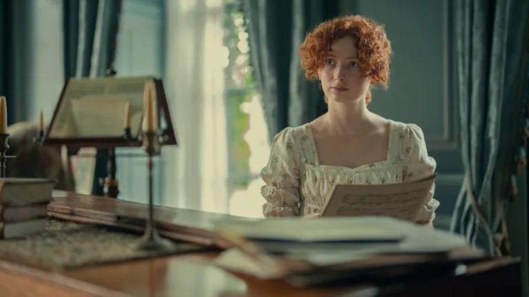 Hopey Parish as Mary Bennet Pride And Prejudice Series on Netflix