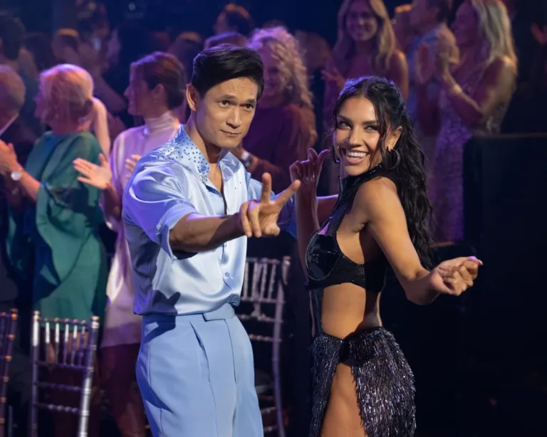 DANCING WITH THE STARS - “Premiere: Night One” - The male celebrities take the ballroom floor, each performing to a No. 1 song from the year they were born, with one eliminated at the end of the night. TUESDAY, SEPT. 15 (8:00-10:00 p.m. EDT) on ABC. (Disney/Eric McCandless) 
HARRY SHUM JR., JENNA JOHNSON