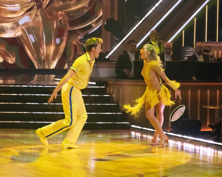 DANCING WITH THE STARS - “Premiere: Night One” - The male celebrities take the ballroom floor, each performing to a No. 1 song from the year they were born, with one eliminated at the end of the night. TUESDAY, SEPT. 15 (8:00-10:00 p.m. EDT) on ABC. (Disney/Eric McCandless) 
JACKSON OLSON, EMMA SLATER