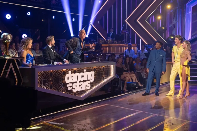 DANCING WITH THE STARS - “Premiere: Night One” - The male celebrities take the ballroom floor, each performing to a No. 1 song from the year they were born, with one eliminated at the end of the night. TUESDAY, SEPT. 15 (8:00-10:00 p.m. EDT) on ABC. (Disney/Eric McCandless) 
CARRIE ANN INABA, DEREK HOUGH, BRUNO TONIOLI, ALFONSO RIBEIRO, JACKSON OLSON, EMMA SLATER