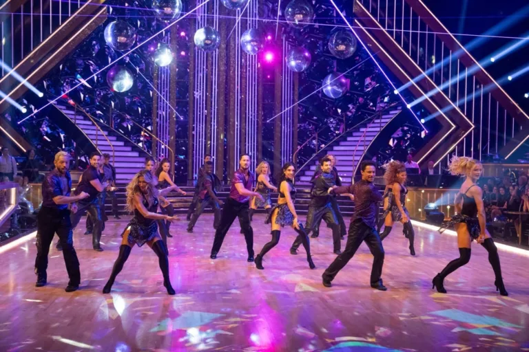 DANCING WITH THE STARS - “Premiere: Night One” - The male celebrities take the ballroom floor, each performing to a No. 1 song from the year they were born, with one eliminated at the end of the night. TUESDAY, SEPT. 15 (8:00-10:00 p.m. EDT) on ABC. (Disney/Eric McCandless) 
PASHA PASHKOV, ALAN BERSTEN, DANIELLA KARAGACH, BRITT STEWART, ADELE ZAIKMAN, JAXON WILLARD, VALENTIN CHMERKOVSKIY, SHARNA BURGESS, JENNA JOHNSON, JAN RAVNIK, SASHA FARBER, RYLEE ARNOLD