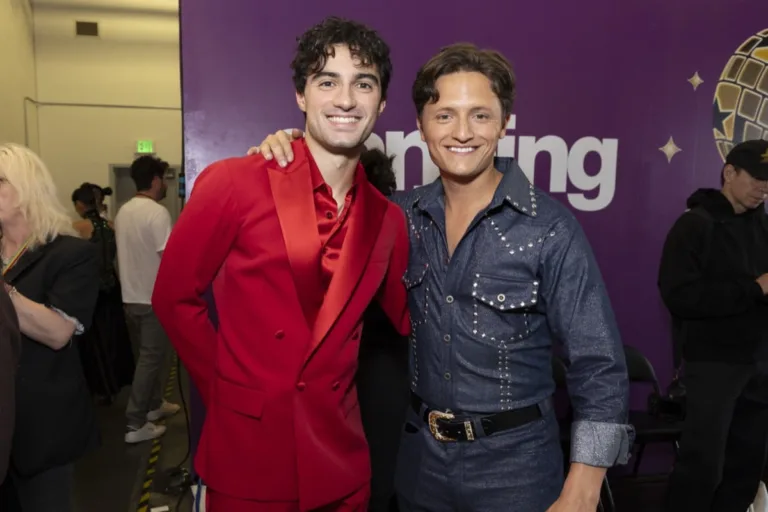 DANCING WITH THE STARS - “Premiere: Night Two” - The female celebrities make their competition debut, performing to a No. 1 song from the year they were born, with one eliminated at the end of the night. WEDNESDAY, SEPT. 16 (8:00-10:03 p.m. EDT) on ABC. (Disney/Frank Micelotta) 
EZRA FRECH, CONNOR WOOD