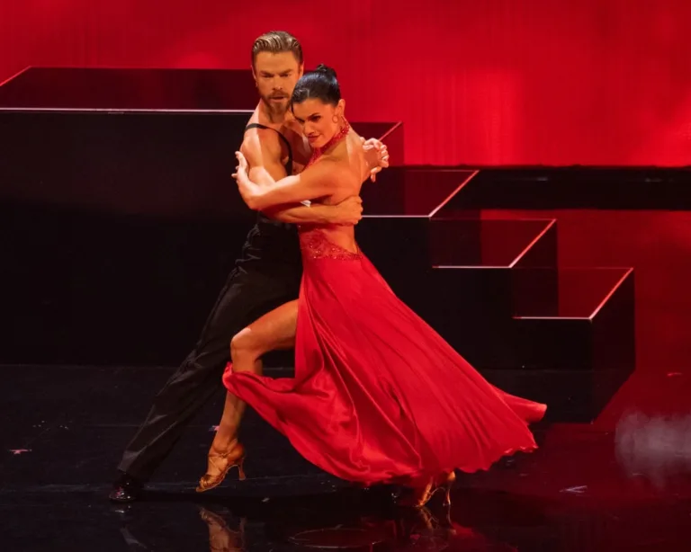 DANCING WITH THE STARS - “Premiere: Night Two” - The female celebrities make their competition debut, performing to a No. 1 song from the year they were born, with one eliminated at the end of the night. WEDNESDAY, SEPT. 16 (8:00-10:03 p.m. EDT) on ABC. (Disney/Eric McCandless) 
DEREK HOUGH, HAYLEY ERBERT