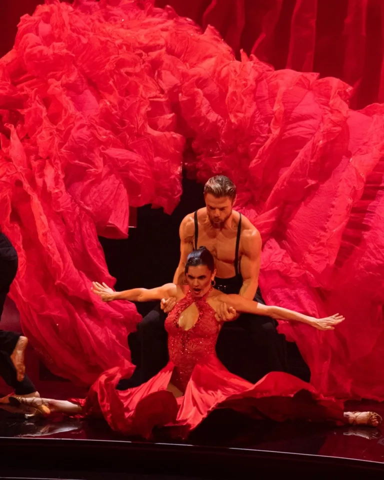DANCING WITH THE STARS - “Premiere: Night Two” - The female celebrities make their competition debut, performing to a No. 1 song from the year they were born, with one eliminated at the end of the night. WEDNESDAY, SEPT. 16 (8:00-10:03 p.m. EDT) on ABC. (Disney/Eric McCandless) 
DEREK HOUGH, HAYLEY ERBERT