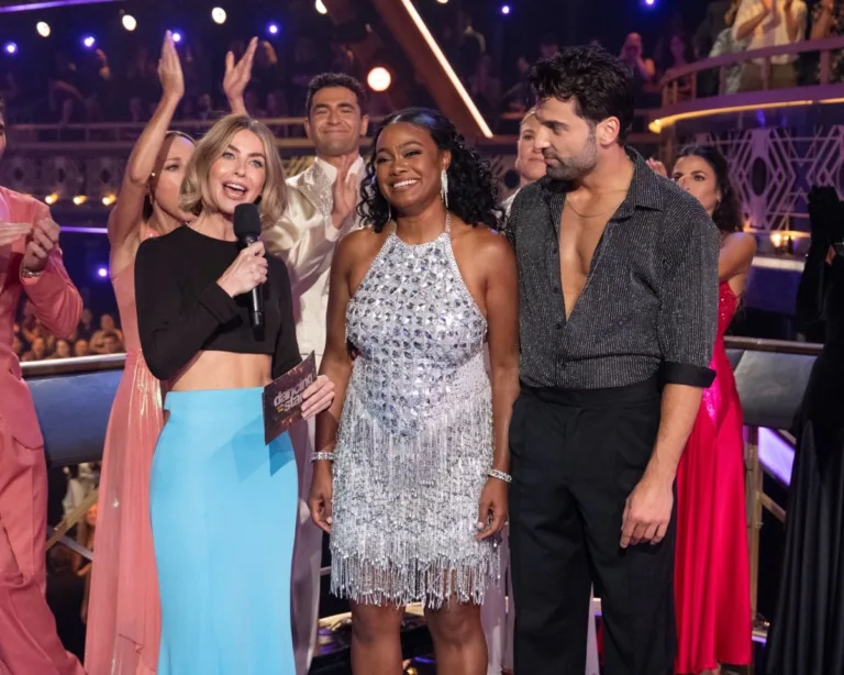 DANCING WITH THE STARS - “Premiere: Night Two” - The female celebrities make their competition debut, performing to a No. 1 song from the year they were born, with one eliminated at the end of the night. WEDNESDAY, SEPT. 16 (8:00-10:03 p.m. EDT) on ABC. (Disney/Eric McCandless) 
JULIANNE HOUGH, EZRA SOSA, TATYANA ALI, JAN RAVNIK