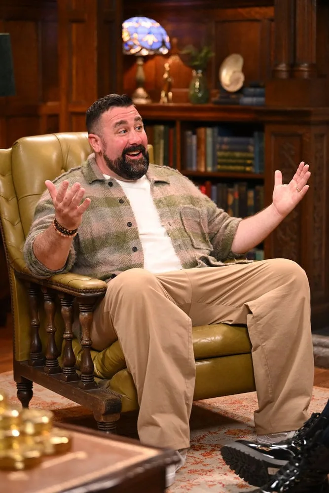 THE TRAITORS: NEW BLOOD -- "A New Dawn Is Rising" Episode 501 -- Pictured:  Joe Vanella -- (Photo by: Euan Cherry/NBC)