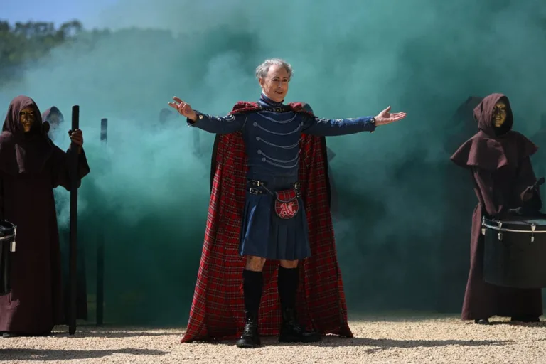 THE TRAITORS: NEW BLOOD -- "A New Dawn Is Rising" Episode 1 -- Pictured: Alan Cumming -- (Photo by: Euan Cherry/NBC)