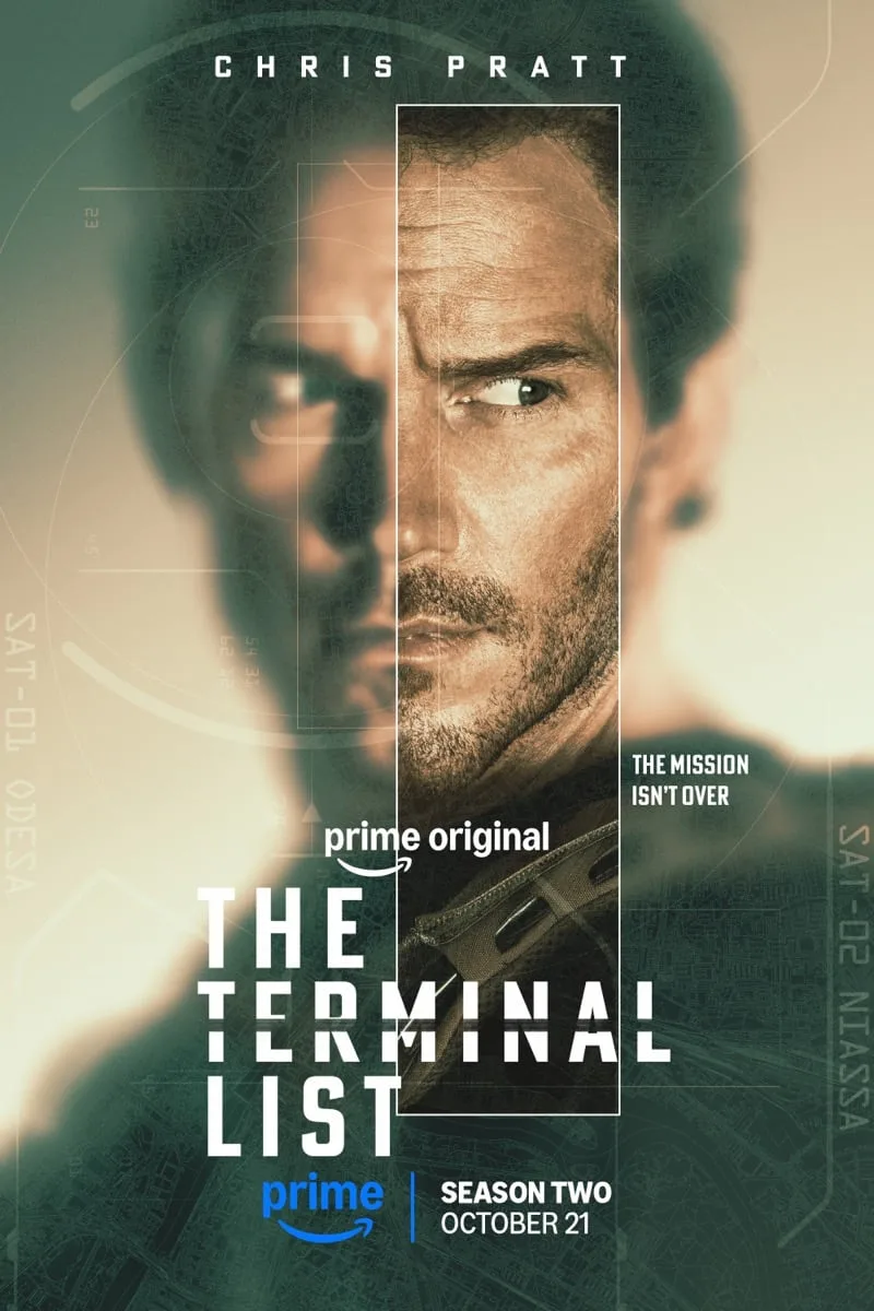 The Terminal List Season 2 Poster Chris Pratt The Terminal List Season 2 Poster Chris Pratt