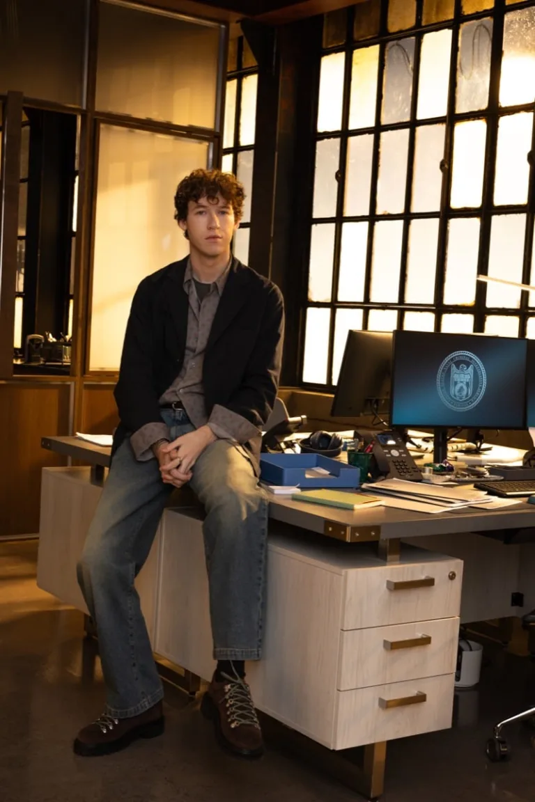 The cast of the CBS Original Series NCIS: New York, series premiere scheduled to air on Friday October 9th, 2026 at 9PM ET/PT. Pictured: Devin Druid as NCIS Tech Specialist Sean Sullivan Photo: Michael Greenberg/CBS ©2026 CBS Broadcasting, Inc. All Rights Reserved.