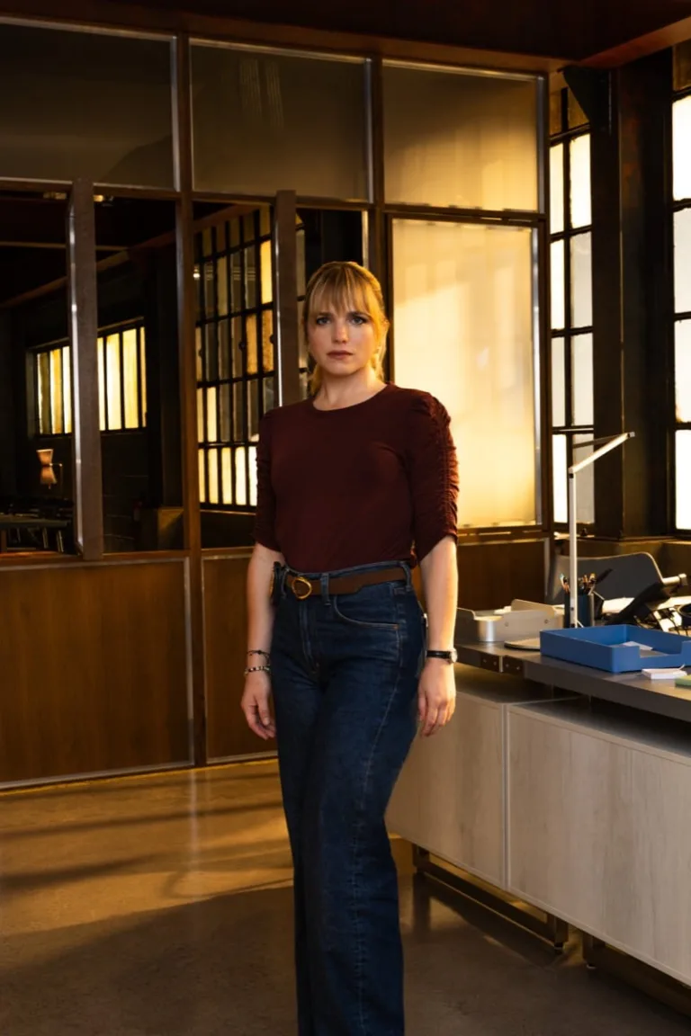 The cast of the CBS Original Series NCIS: New York, series premiere scheduled to air on Friday October 9th, 2026 at 9PM ET/PT. Pictured: Jacqueline Byers as NCIS Special Agent Addison “Addy” Ross Photo: Michael Greenberg/CBS ©2026 CBS Broadcasting, Inc. All Rights Reserved.