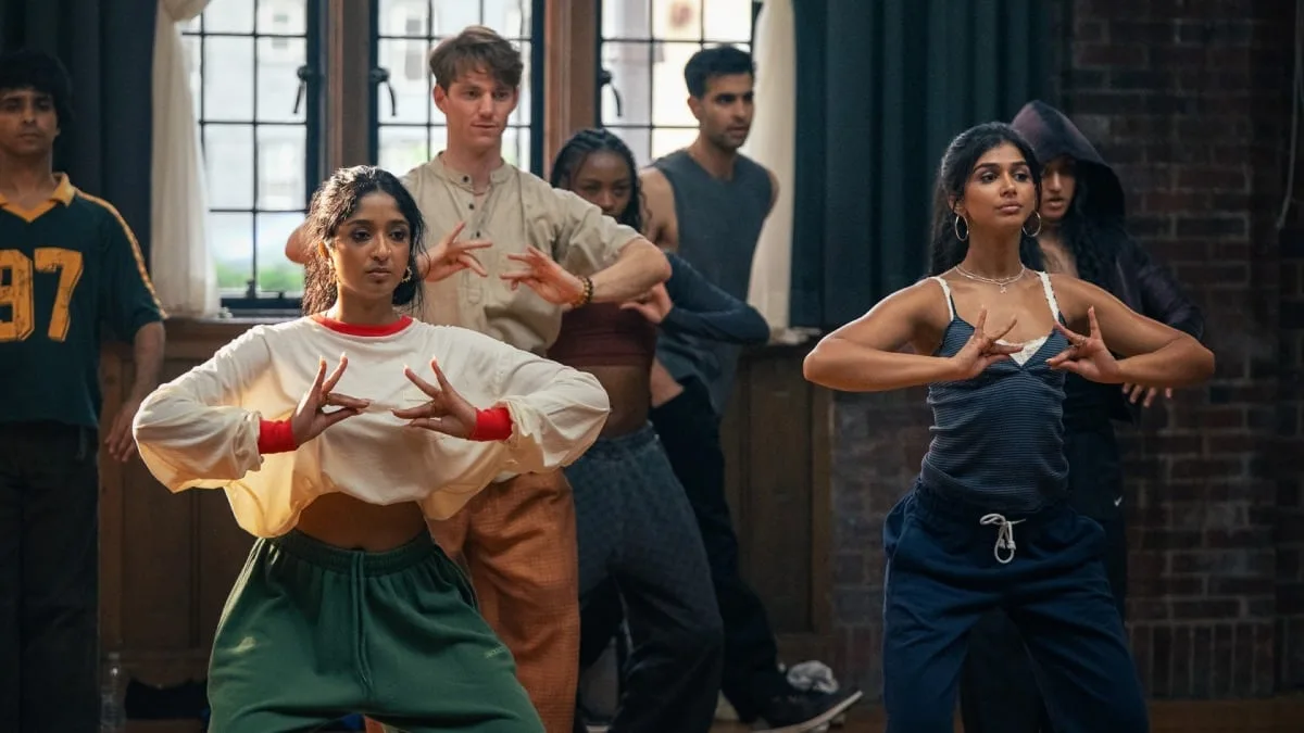 Maitreyi Ramakrishnan and Priyanka Kedia in Netflix movie Best of the Best