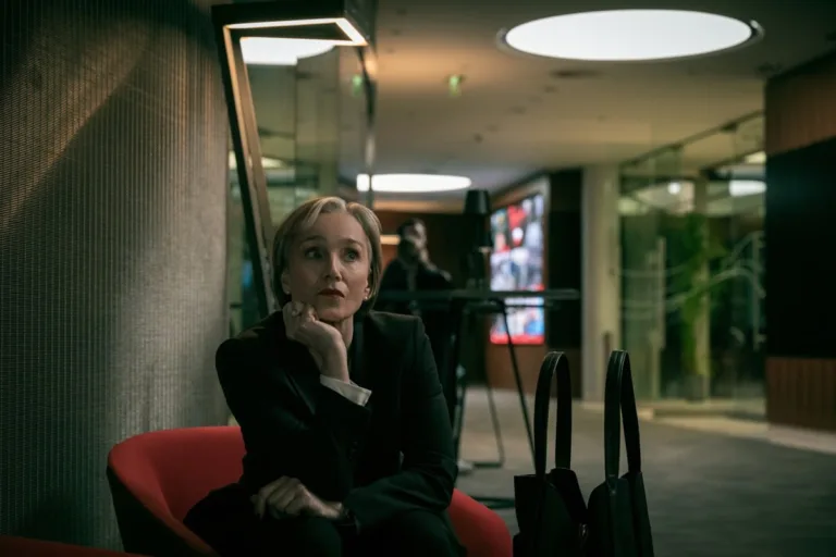 Slow Horses Season 6 Episode 2 "Daddy Issues" Kristin Scott Thomas in "Slow Horses," now streaming on Apple TV.