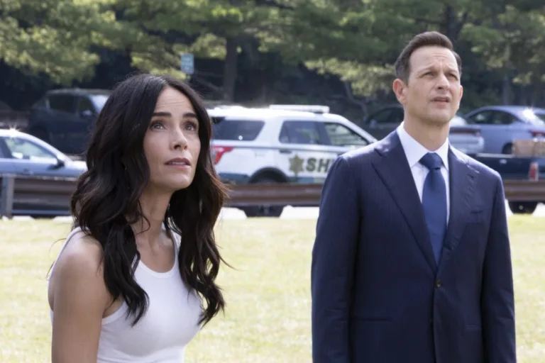 BEST MEDICINE: L-R: Abigail Spencer and Josh Charles in the season two premiere of "Be Careful What You Fish For" on Tuesday, September 22 (8:00-9:00 PM ET/PT) on FOX. © 2026 Fox Media LLC. CR: Danielle Mathias/FOX.