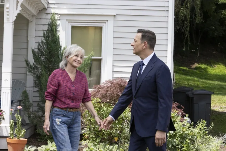 BEST MEDICINE: L-R: Annie Potts and Josh Charles in the season two premiere of "Be Careful What You Fish For" on Tuesday, September 22 (8:00-9:00 PM ET/PT) on FOX. © 2026 Fox Media LLC. CR: Danielle Mathias/FOX.