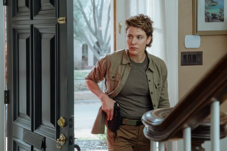 Jill Wagner as Bobby in Lioness, episode 8 Season 3, streaming on Paramount+, 2025. Photo Credit: Ryan Green/Paramount+