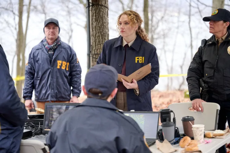 LINE OF FIRE -- "Pilot" Episode 101 -- Pictured: Kat Cunning as Clare Hollingsworth -- (Photo by: Scott Gries/NBC)