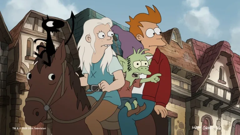 FUTURAMA - "A New New York Yankee in King Elfo’s Court" - A time-machine failure sends Fry sideways in time to a medieval land. (Disney/Matt Groening)