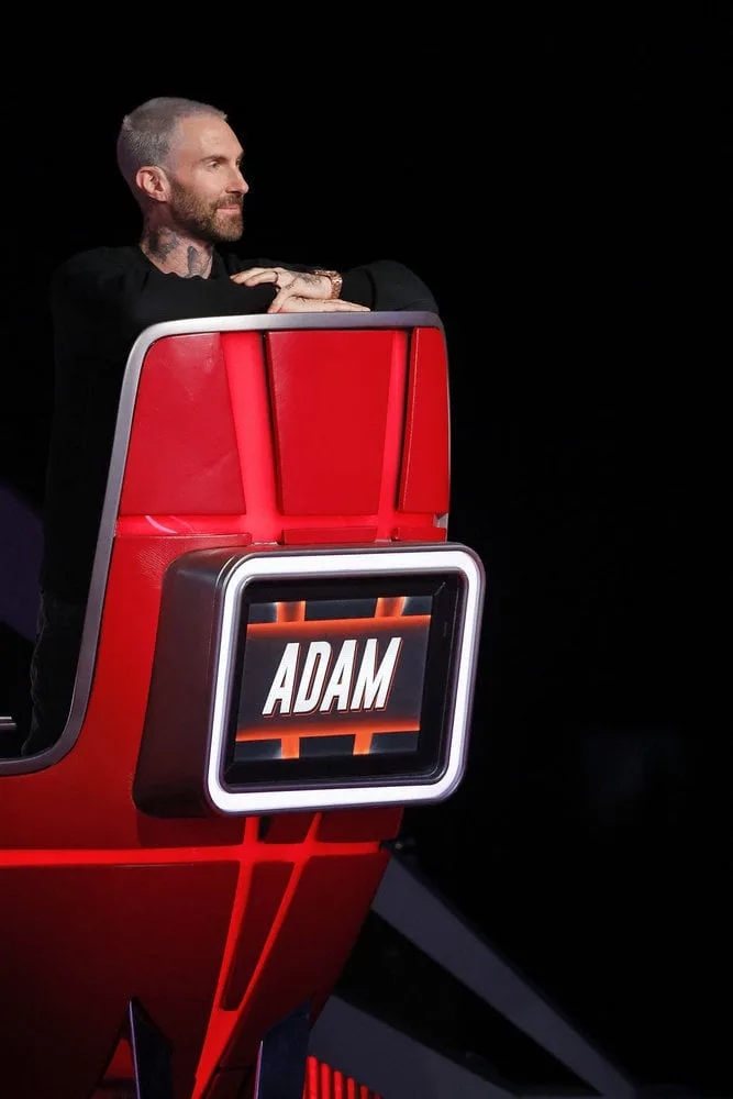 THE VOICE -- "Blind Auditions" Episode 3002 -- Pictured: Adam Levine -- (Photo by: Trae Patton/NBC)