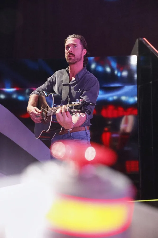 THE VOICE -- "Blind Auditions" Episode 3002 -- Pictured: Riley Green -- (Photo by: Trae Patton/NBC)