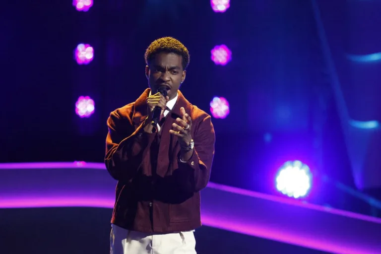 THE VOICE -- "Blind Auditions" Episode 3001 -- Pictured: Marcus Ladden Jr -- (Photo by: Griffin Nagel/NBC)