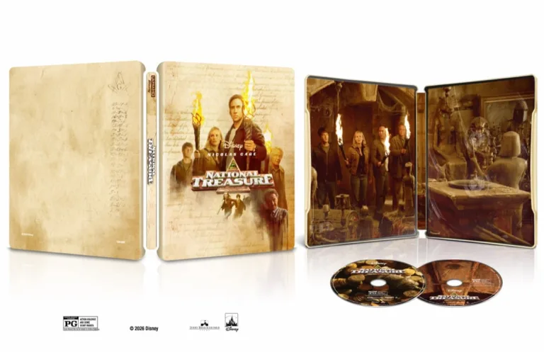 National Treasure 4k SteelBook Cover