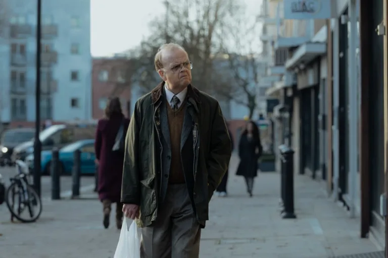 Toby Jones as Colin Tattersall In MobLand, episode 2, season 2, streaming on Paramount+, 2026. Photo Credit: Sophie Mutevelian/Paramount+