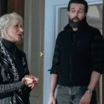 MobLand Season 2 Episode 2 L-R Helen Mirren as Maeve Harrigan and Emmett J Scanlan as Paul In MobLand, episode 2, season 2, streaming on Paramount+, 2026. Photo Credit: Luke Varley/Paramount+