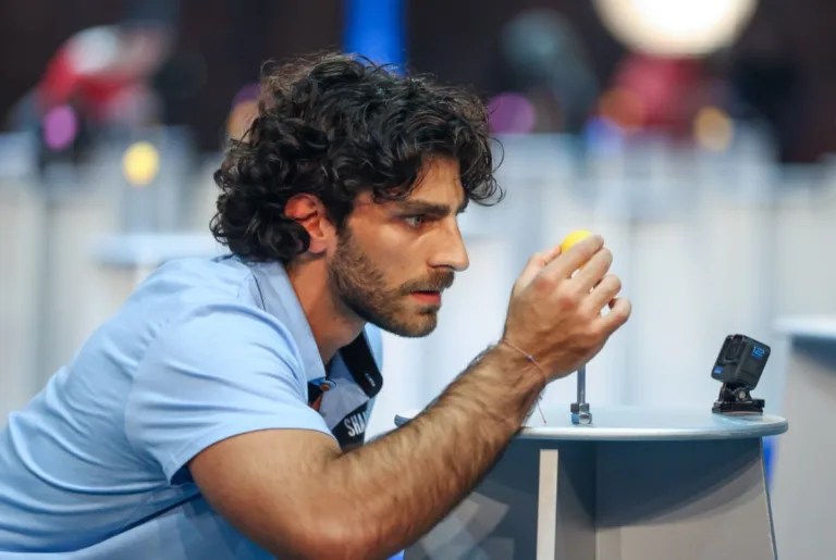 99 TO BEAT: A contestant in the Season Two Premiere of 99 TO BEAT airing Wednesday, Sept. 23 (9:01-10:00 PM ET/PT) on FOX. © 2025 Fox Media LLC. CR: Justin Lynch/FOX.