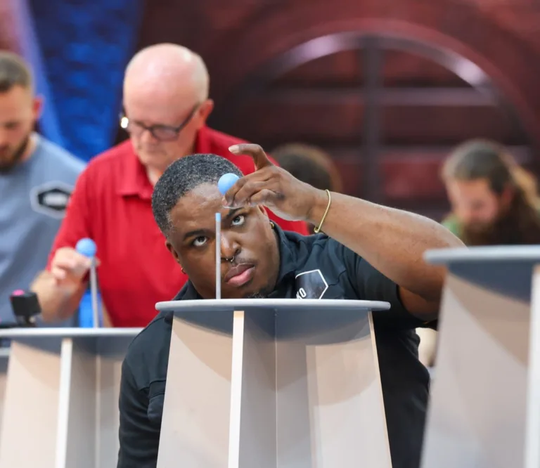 99 TO BEAT: Contestants in the Season Two Premiere of 99 TO BEAT airing Wednesday, Sept. 23 (9:01-10:00 PM ET/PT) on FOX. © 2025 Fox Media LLC. CR: Justin Lynch/FOX.