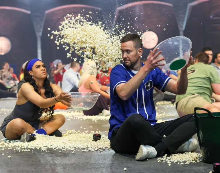 99 TO BEAT: Contestants in the Season Two Premiere of 99 TO BEAT airing Wednesday, Sept. 23 (9:01-10:00 PM ET/PT) on FOX. © 2025 Fox Media LLC. CR: Justin Lynch/FOX.