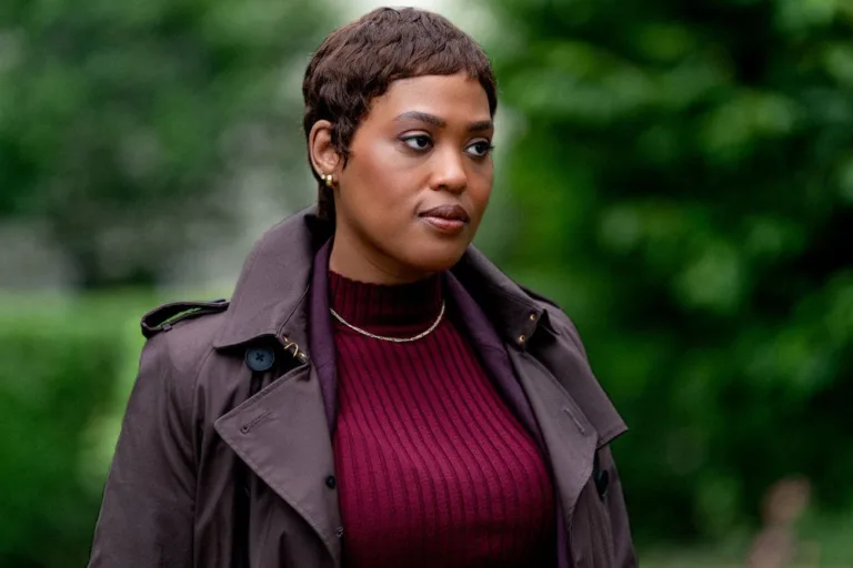 LINE OF FIRE -- "A Bigger Picture" Episode 102 -- Pictured: Antoinette Crowe-Legacy as Nia Wallace -- (Photo by: Ralph Bavaro/NBC)