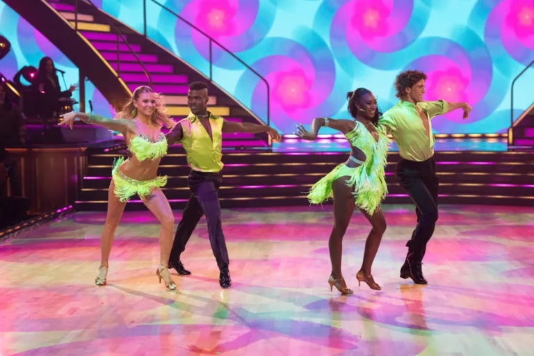 DANCING WITH THE STARS - “Viral Hits Night” - The celebrities and their professional partners will hit the dance floor with performances inspired by some of the biggest viral hits and unforgettable moments that have taken the internet by storm. TUESDAY, SEPT. 22 (8:00-10:00 p.m. EDT) on ABC. (Disney/Christopher Willard) 
KAMRI PETERSON, JAXON WILLARD, ONYE STEVENSON, CARTER WILLIAMS