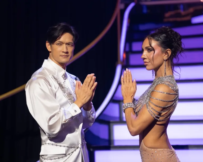 DANCING WITH THE STARS - “Viral Hits Night” - The celebrities and their professional partners will hit the dance floor with performances inspired by some of the biggest viral hits and unforgettable moments that have taken the internet by storm. TUESDAY, SEPT. 22 (8:00-10:00 p.m. EDT) on ABC. (Disney/Christopher Willard) 
HARRY SHUM JR., JENNA JOHNSON