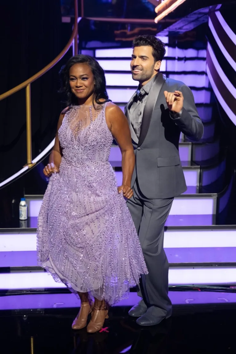 DANCING WITH THE STARS - “Viral Hits Night” - The celebrities and their professional partners will hit the dance floor with performances inspired by some of the biggest viral hits and unforgettable moments that have taken the internet by storm. TUESDAY, SEPT. 22 (8:00-10:00 p.m. EDT) on ABC. (Disney/Christopher Willard) 
TATYANA ALI, JAN RAVNIK