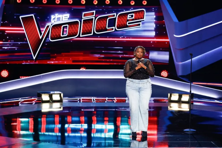THE VOICE -- "Blind Auditions" Episode 3003 -- Pictured: Amanda Mikkel -- (Photo by: Griffin Nagel/NBC)