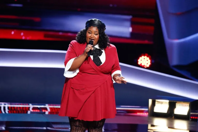 THE VOICE -- "Blind Auditions" Episode 3003 -- Pictured: Morgan Lett -- (Photo by: Griffin Nagel/NBC)