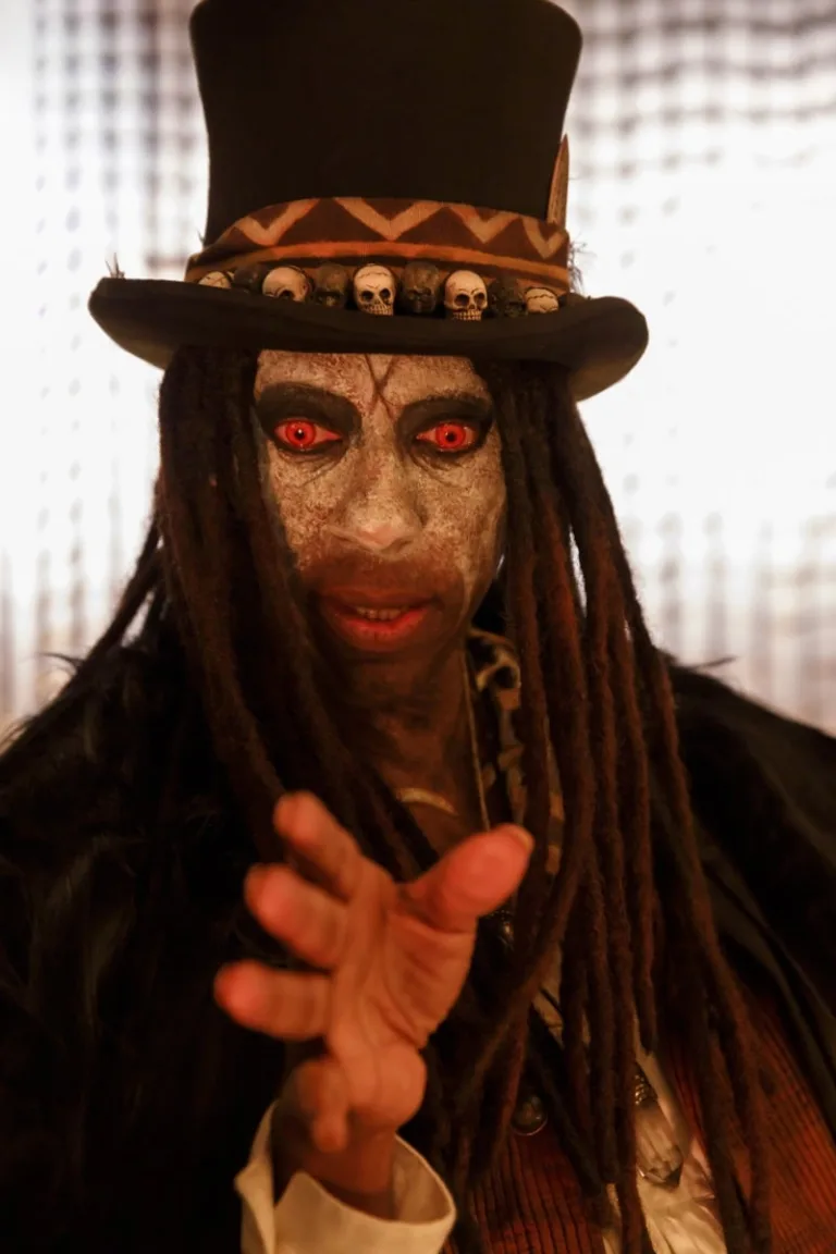 "FX's American Horror Story 13" -- Pictured: Orlando Jones as Papa Legba. CR: Eric Liebowitz/FX