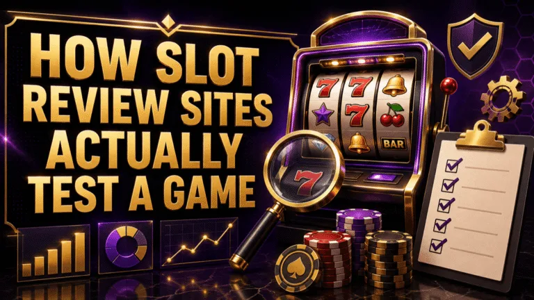 How Slot Review Sites Actually Test a Game