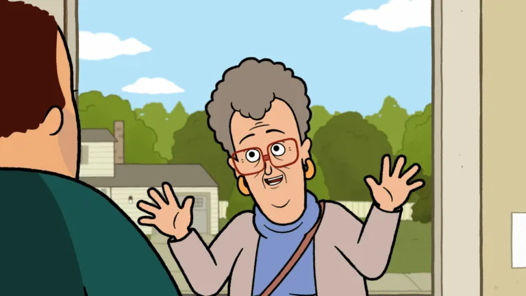 Mark and Hank’s mom returns to Glantontown. Tammy pursues a new painting hobby in the all-new "Rhoda" episode of UNIVERSAL BASIC GUYS airing Sunday, Sep 27 9:00-9:30 PM ET/PT on FOX. (UBG-301)