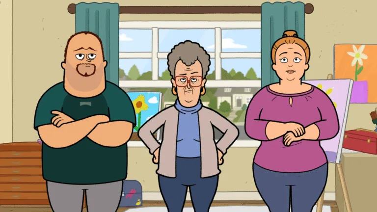 Mark and Hank’s mom returns to Glantontown. Tammy pursues a new painting hobby in the all-new "Rhoda" episode of UNIVERSAL BASIC GUYS airing Sunday, Sep 27 9:00-9:30 PM ET/PT on FOX. (UBG-301)