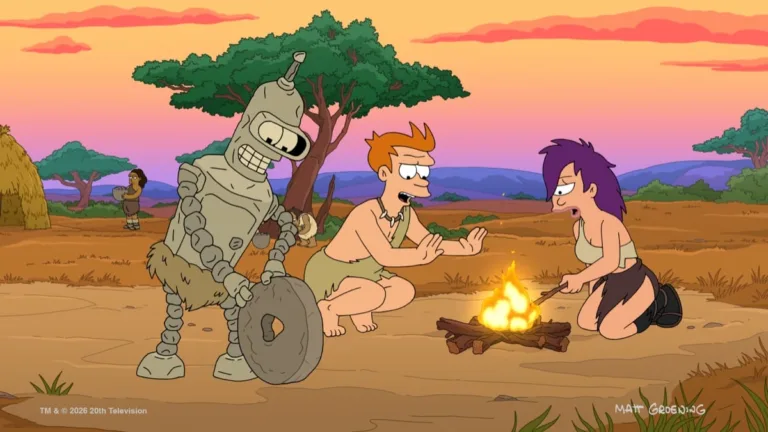 FUTURAMA Season 14 Episode 10 - "Final Ending: The Last Conclusion" - Fry and his brother sneak into a PG-13 movie as kids... with shocking consequences for the future. (Disney/Matt Groening)