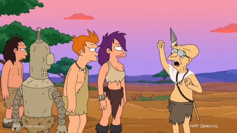 FUTURAMA Season 14 Episode 10 - "Final Ending: The Last Conclusion" - Fry and his brother sneak into a PG-13 movie as kids... with shocking consequences for the future. (Disney/Matt Groening)