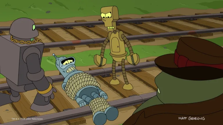 FUTURAMA - "Final Ending: The Last Conclusion" - Fry and his brother sneak into a PG-13 movie as kids... with shocking consequences for the future. (Disney/Matt Groening)