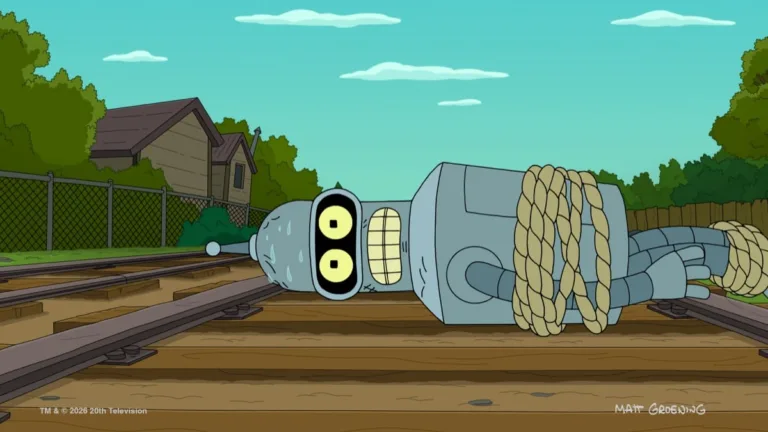 FUTURAMA - "Final Ending: The Last Conclusion" - Fry and his brother sneak into a PG-13 movie as kids... with shocking consequences for the future. (Disney/Matt Groening)