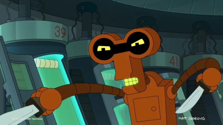 FUTURAMA - "Final Ending: The Last Conclusion" - Fry and his brother sneak into a PG-13 movie as kids... with shocking consequences for the future. (Disney/Matt Groening)